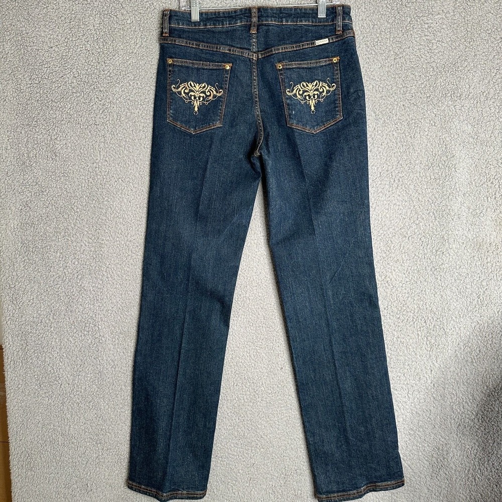 Lawman Jeans Womens JR Size 13 14 Y2K Western Rodeo Cowgirl Embroidered Vintage